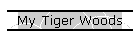 My Tiger Woods